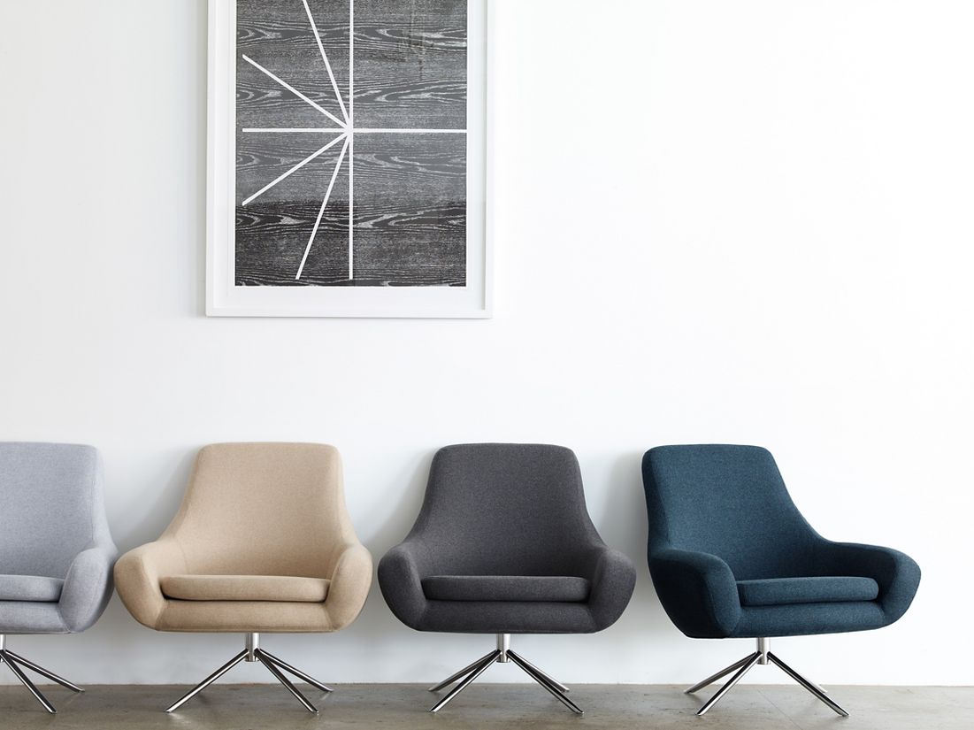 Noomi Swivel Chair Design Within Reach