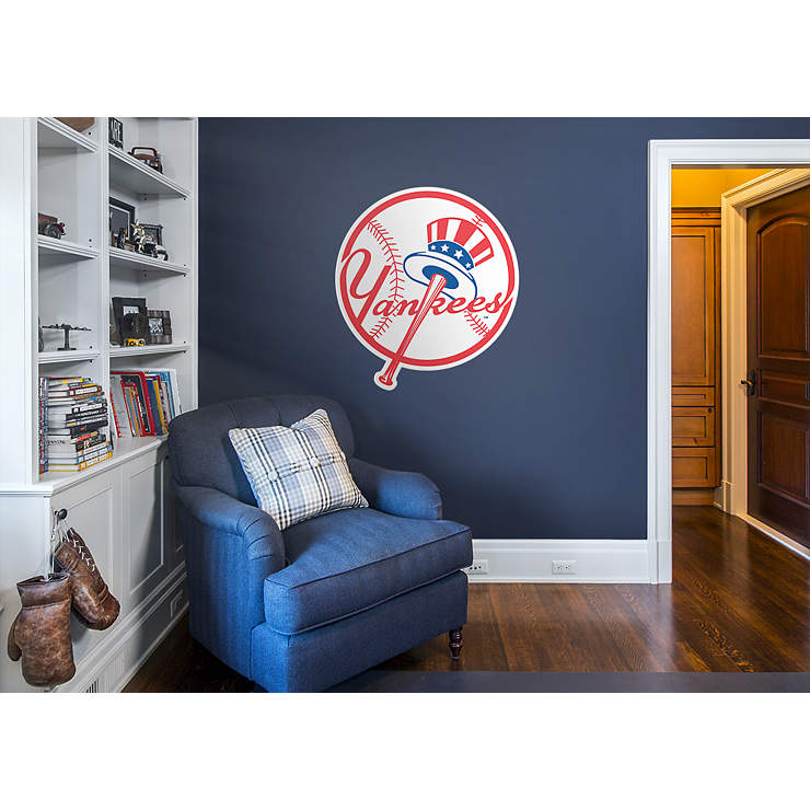 New York Yankees Circle Logo - Giant Officially Licensed MLB Removable Wall Decal