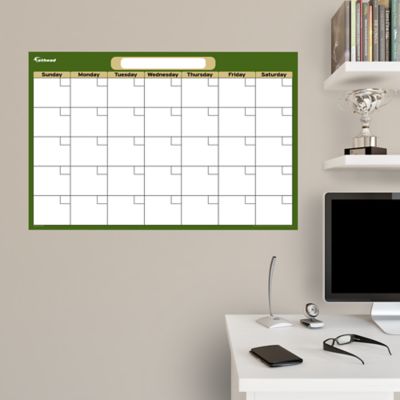 Medium 1 Month Dry Erase Calendar Wall Decal Shop Fathead For Dry
