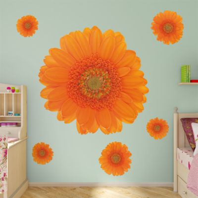 Large Daisy Wall Decal Shop Fathead® for Thematic Shapes Decor