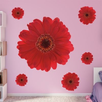Large Daisy Wall Decal Shop Fathead® for Thematic Shapes Decor