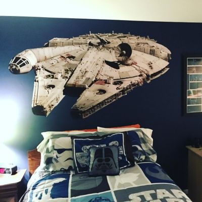 Millennium Falcon Wall Decal Shop Fathead® for Star Wars Movies Decor