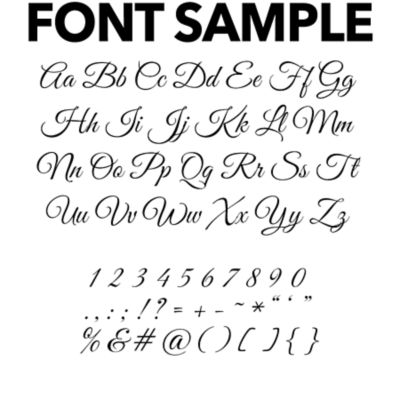 Scroll Script Personalized Name Wall Decal Shop Fathead® for Wall Art