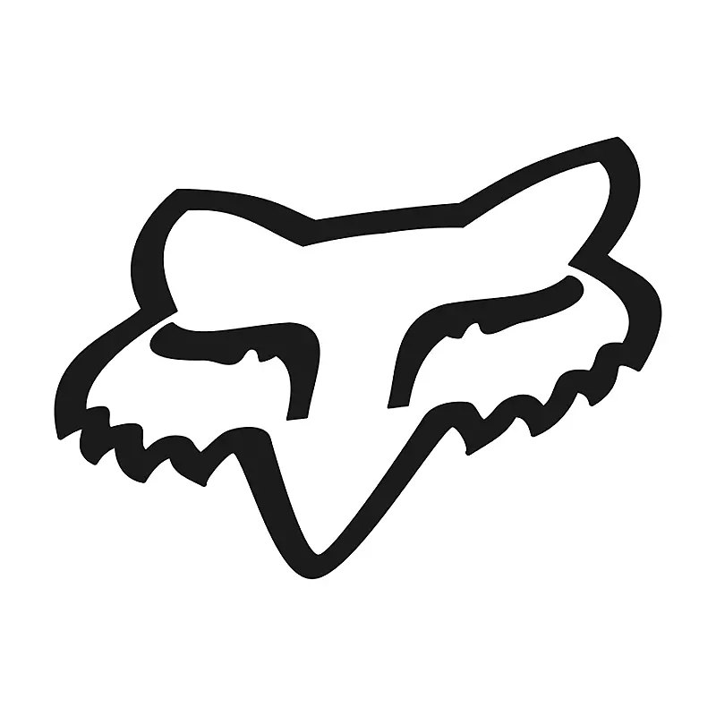 Fox Head Decal Fox Head Decal
