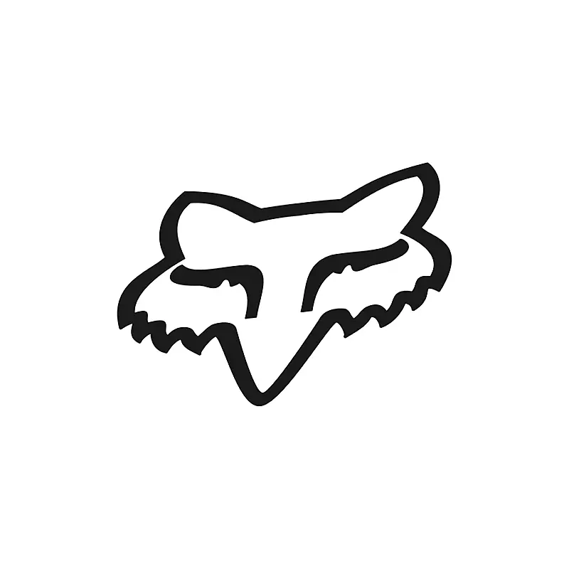 Fox Head Decal Fox Head Decal