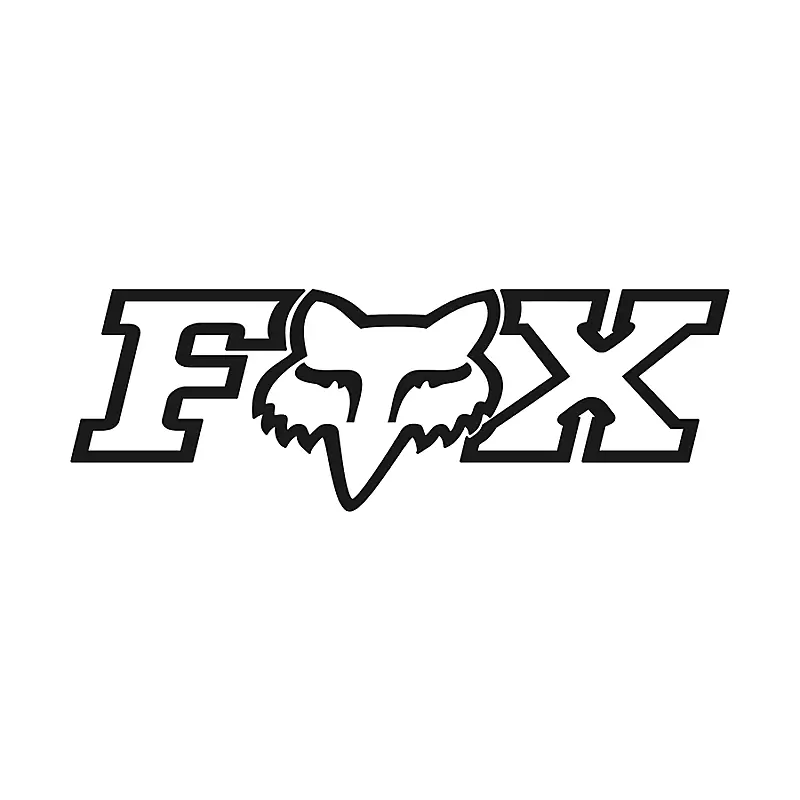 F-HEAD-X TDC STICKER 10 INCH [BLACK] OS