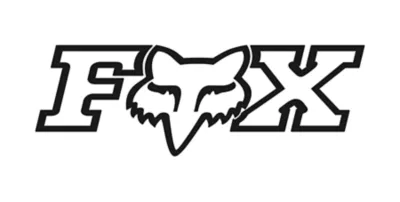 Fox Racing F-Head-X TDC Sticker 10 inch, Chrome