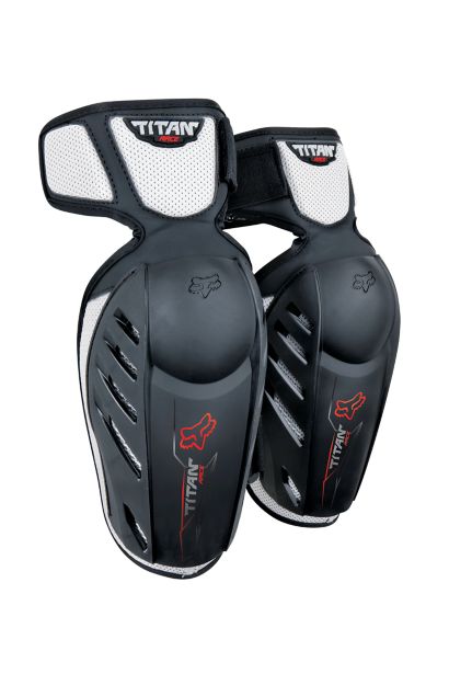 YTH TITAN RACE ELBOW GUARDS [BLACK] OS