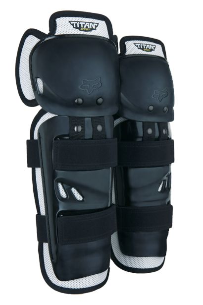 YTH TITAN SPORT KNEE/SHIN GUARDS [BLACK] OS