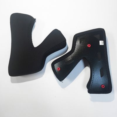 V2 CHEEK PADS 38 MM (XS,M,XL) [BLK] OS