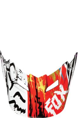 V1 PESTILENCE HLMT VISOR [BLK/PUR] XL/2XL