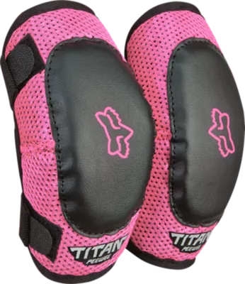 PEEWEE TITAN ELBOW GRD S/M [BLK/PNK] OS | Fox Racing®