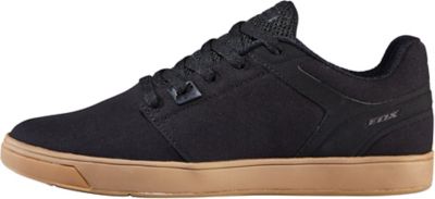 fox black & orange trainers