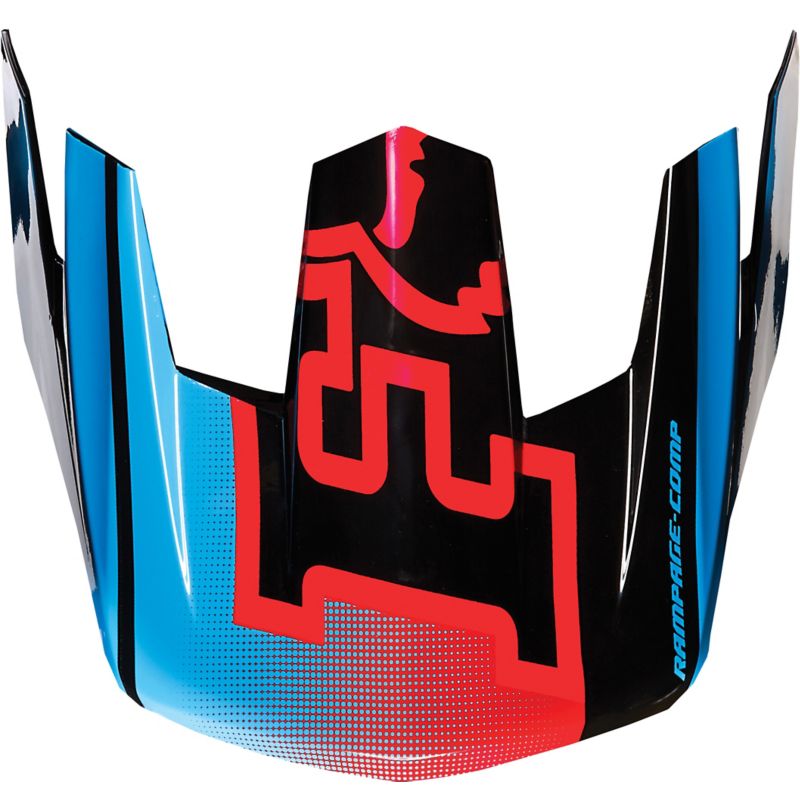 RAMPAGE COMP IMPERIAL VISORS [BLK/BLU] OS | Fox Racing - Reino Unido