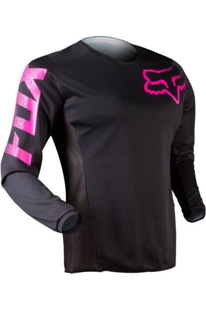 YTH GIRLS BLACKOUT JERSEY [BLK/PNK] S