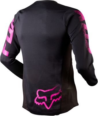 YTH GIRLS BLACKOUT JERSEY [BLK/PNK] S | Fox Racing - DK