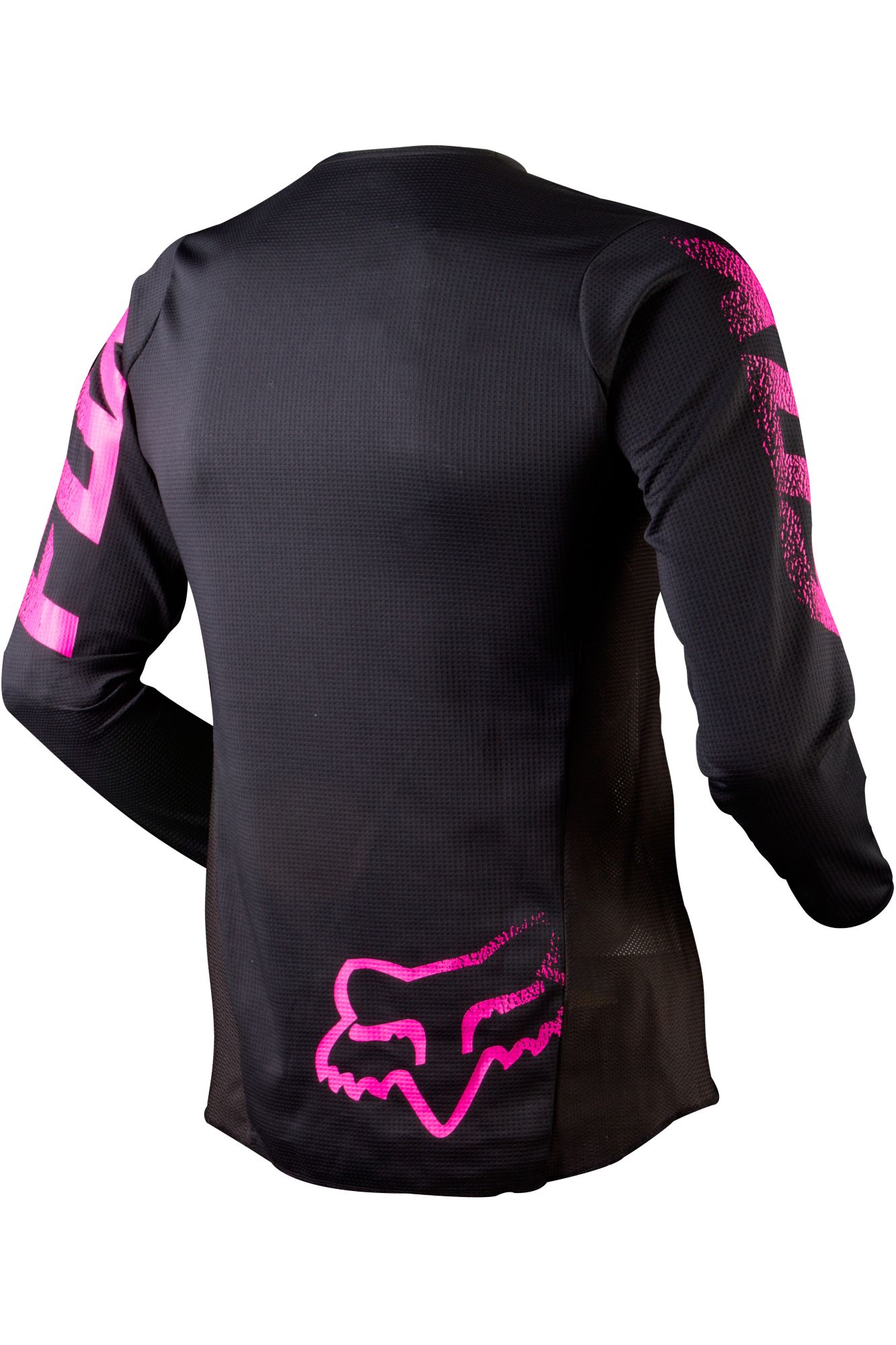 YTH GIRLS BLACKOUT JERSEY [BLK/PNK] S