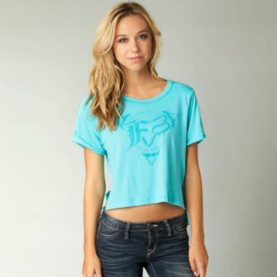 fox racing crop top