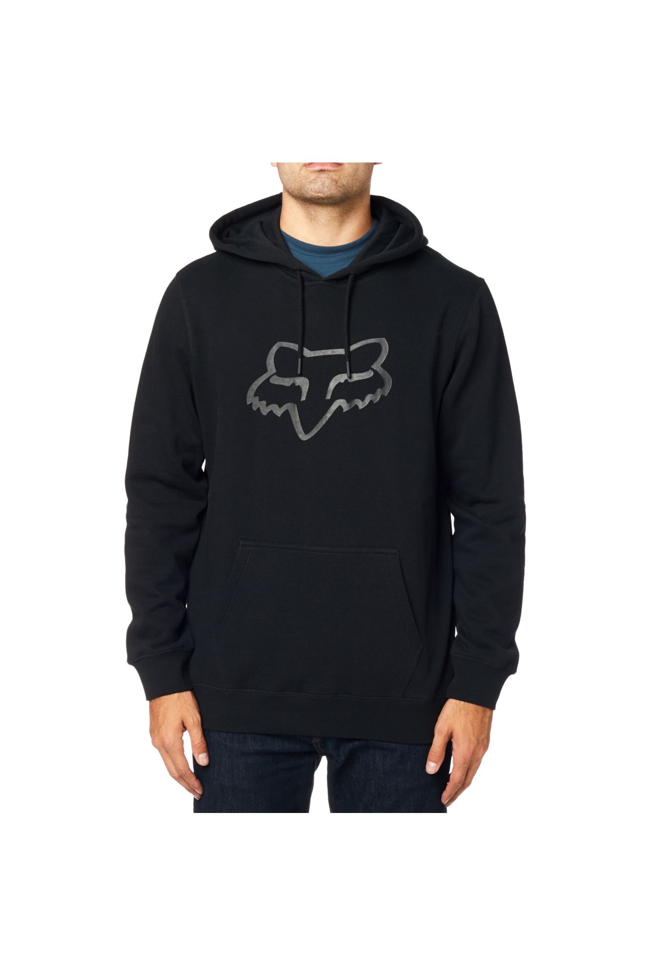 LEGACY FOXHEAD PO FLEECE [BLK/BLK] S