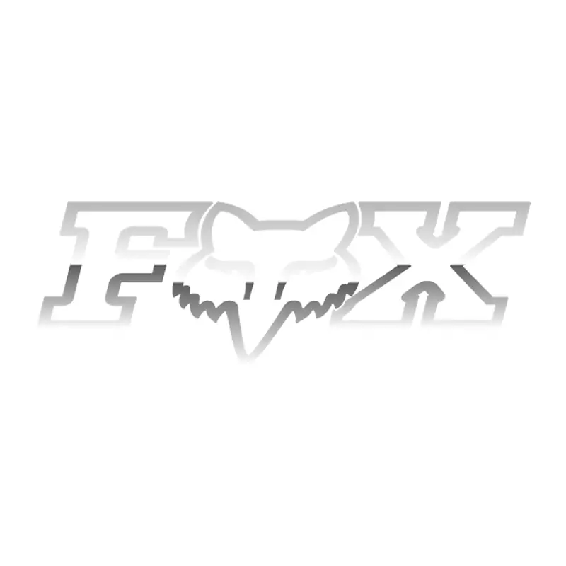 Fox Racing CORPORATE 7/" Sticker Decal MX ATV BMX Blue OS