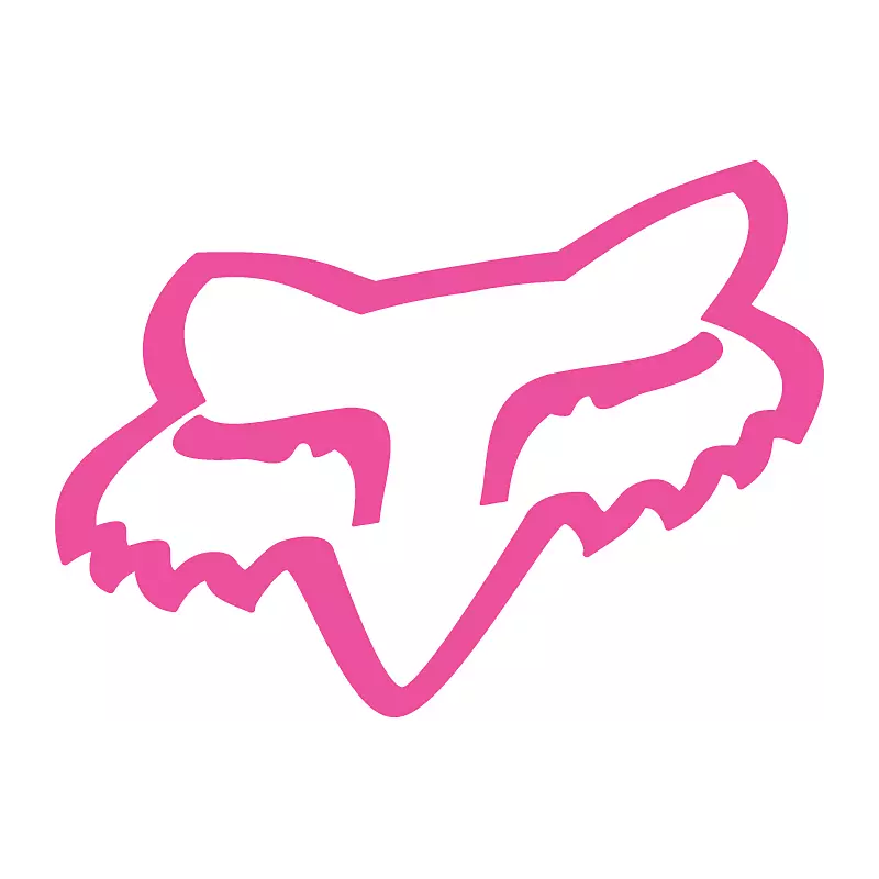 Fox Head Decal Fox Head Decal
