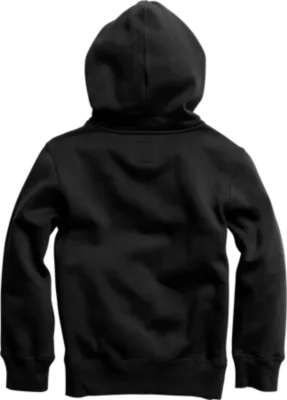 YOUTH LEGACY PULLOVER FLEECE [BLK/PNK] YS