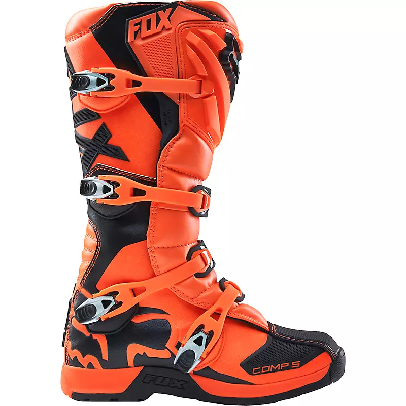 2018 Fox Racing Youth Comp 5 Boots-Orange-Y2 16449-009-2 