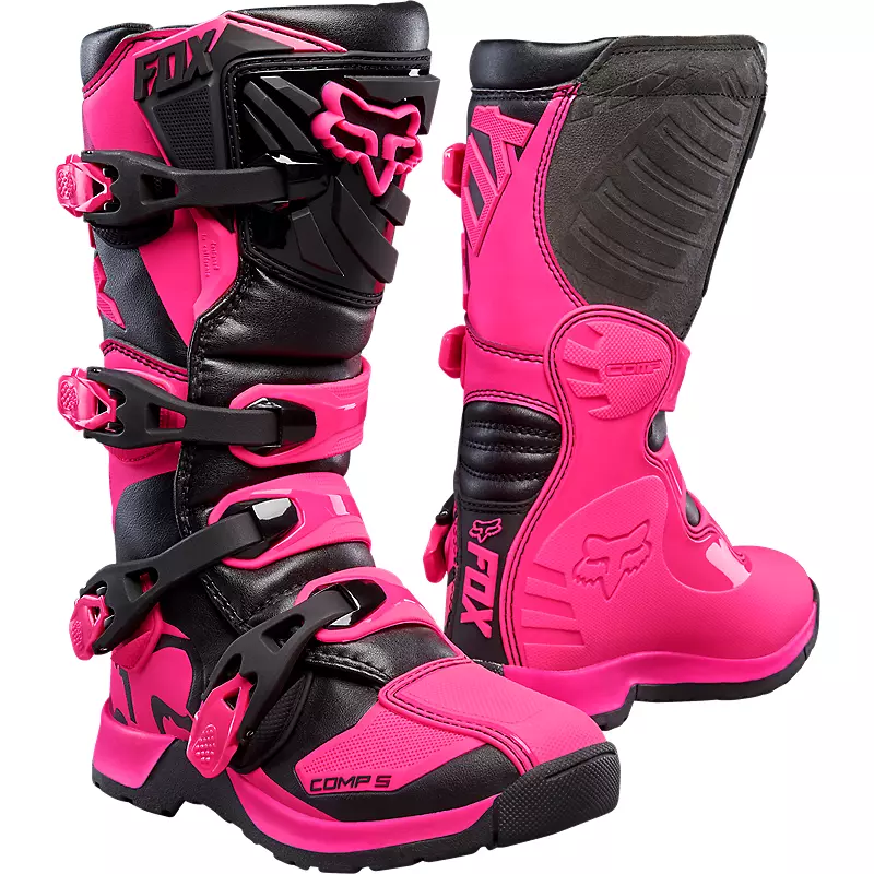 Black//Pink 1 Fox Racing 2019 Youth Comp 5 Boots