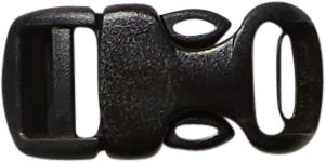 STRAP ADJMNT CLIP METAH [BLK] NS