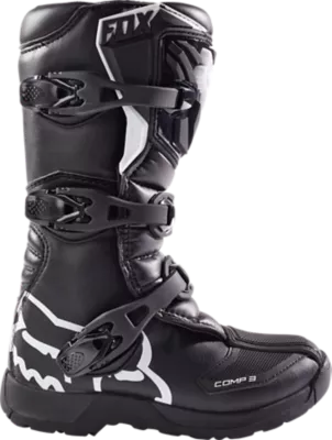 Bottes Moto Cross Fox Comp 3y Enfant - Livraison Offerte 