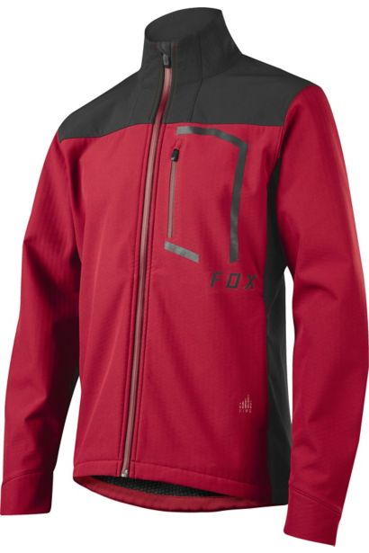 ATTACK FIRE SOFTSHELL JACKET [DRK RD] S