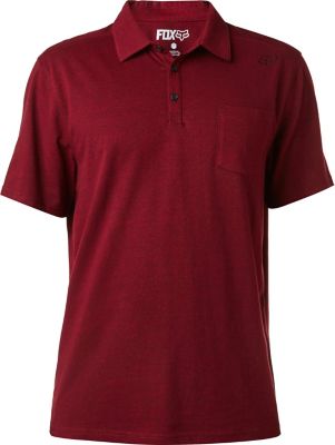 LEGACY POLO SHIRT [HTR BUR] S