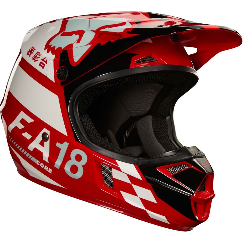 YTH V1 SAYAK HELMET, ECE [RD] L | Fox Racing - Belgi&euml