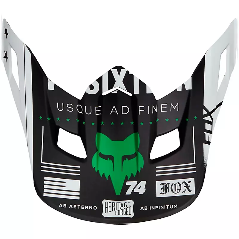 Fox Racing V2 Union 2016 Helmet Visor White