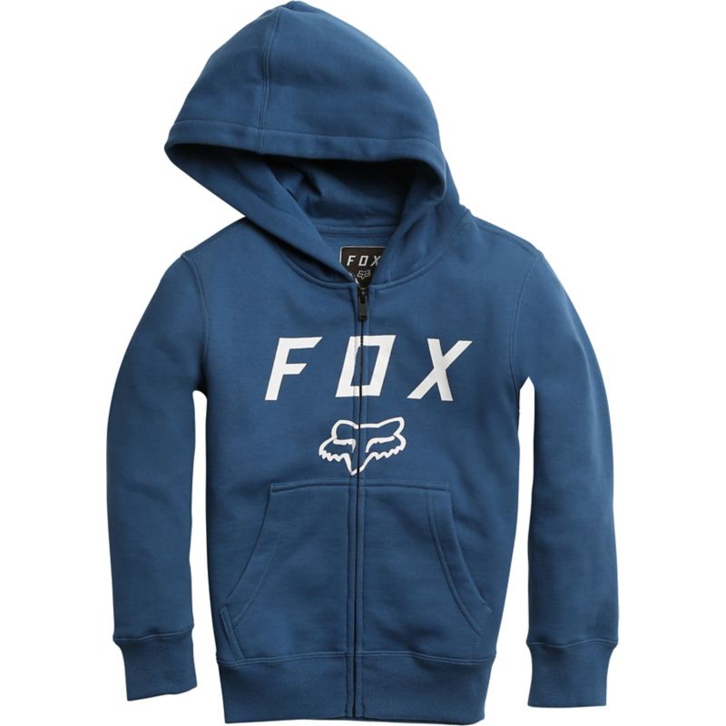 YOUTH LEGACY MOTH ZIP FLEECE [DST BLU] YS | Fox Racing - DK