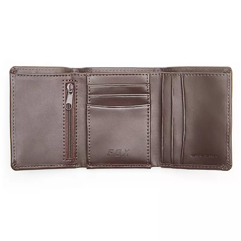 TRIFOLD LEATHER WALLET 