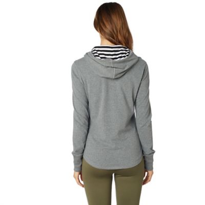 Block Pass Long Sleeve Hoodie