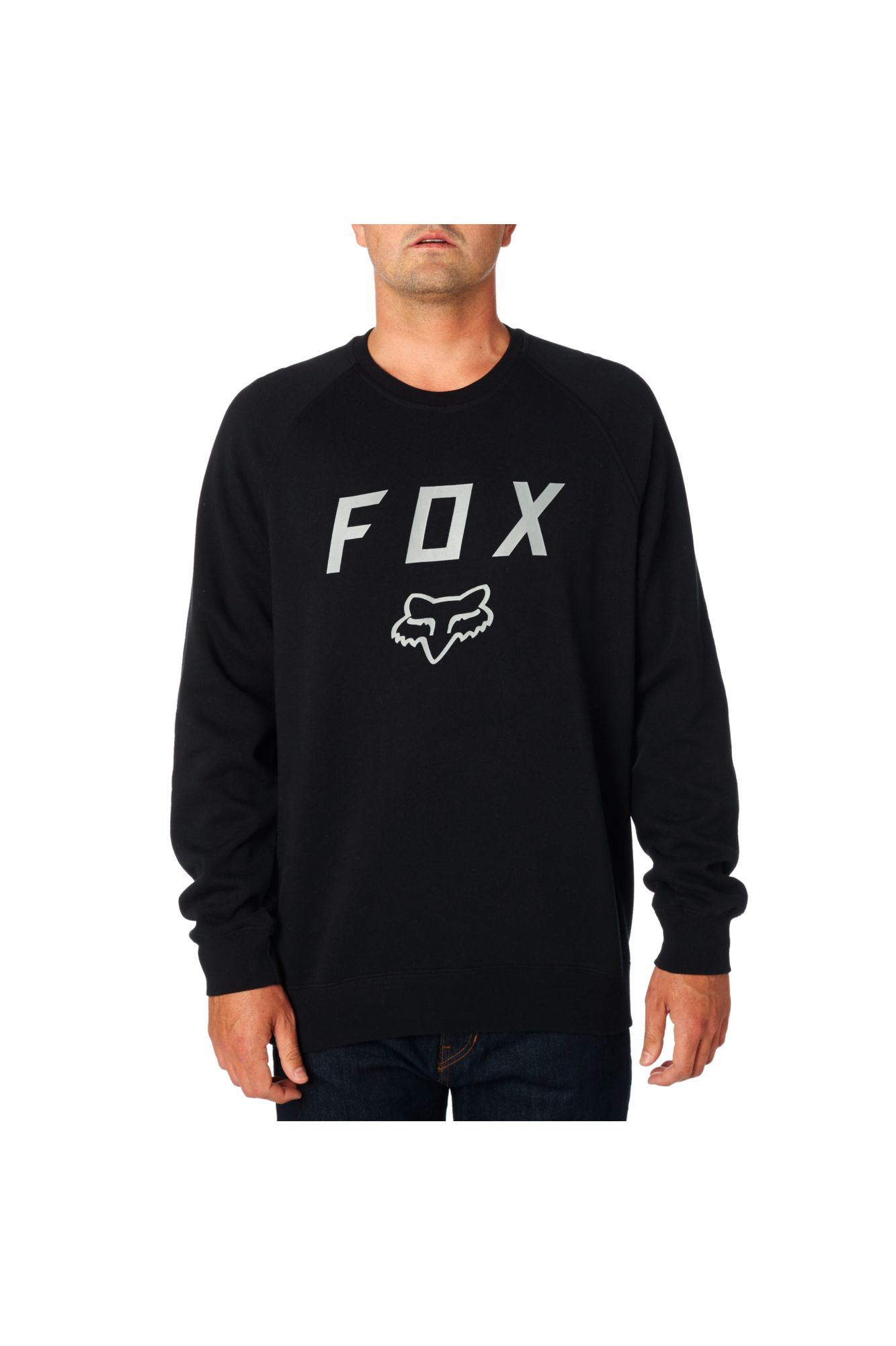 LEGACY CREW FLEECE [BLK] S