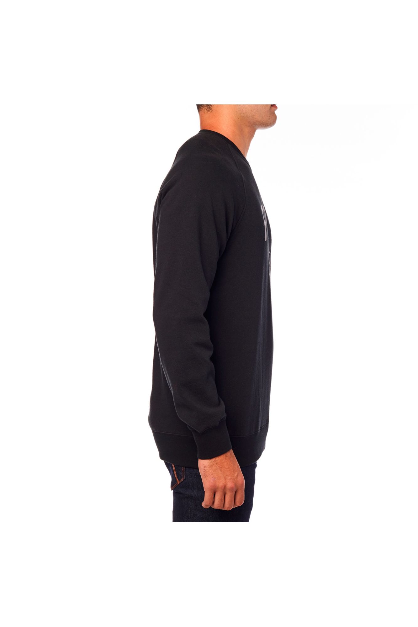 LEGACY CREW FLEECE [BLK] S