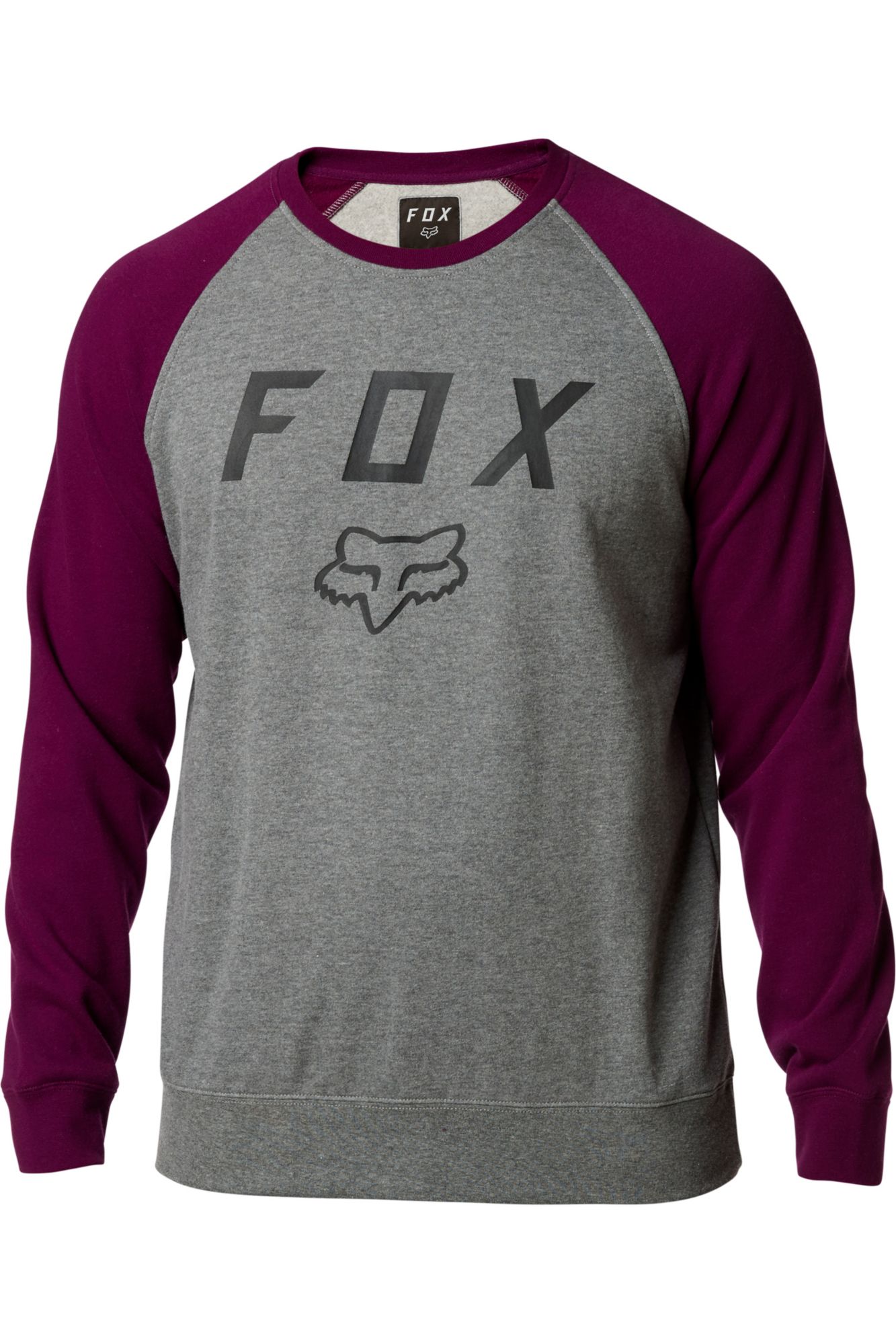 LEGACY CREW FLEECE [DRK PUR] S