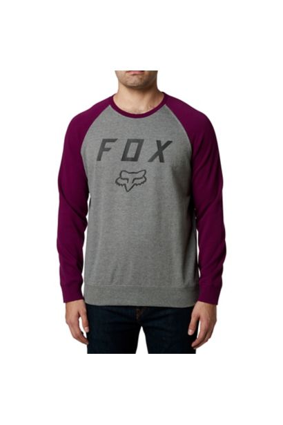 LEGACY CREW FLEECE [DRK PUR] S