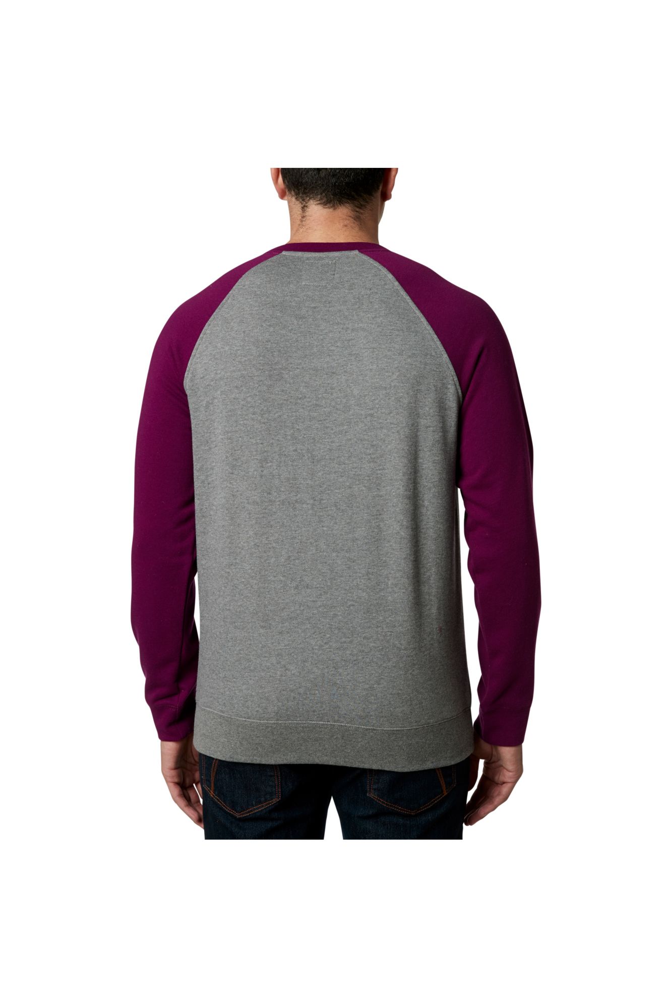 LEGACY CREW FLEECE [DRK PUR] S