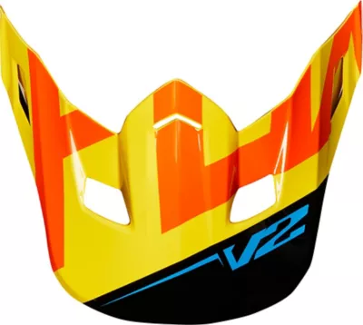 MX18 V2 HELMET VISOR - PREME  [BLK/YLW] OS