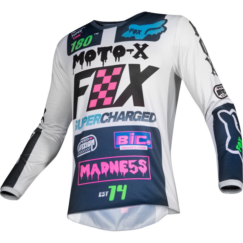 YTH 180 CZAR JERSEY  [LT GRY] L | Fox Racing - Reino Unido