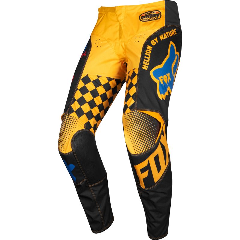 YTH 180 CZAR PANT [BLK/YLW] 22 | Fox Racing - Belgi&euml