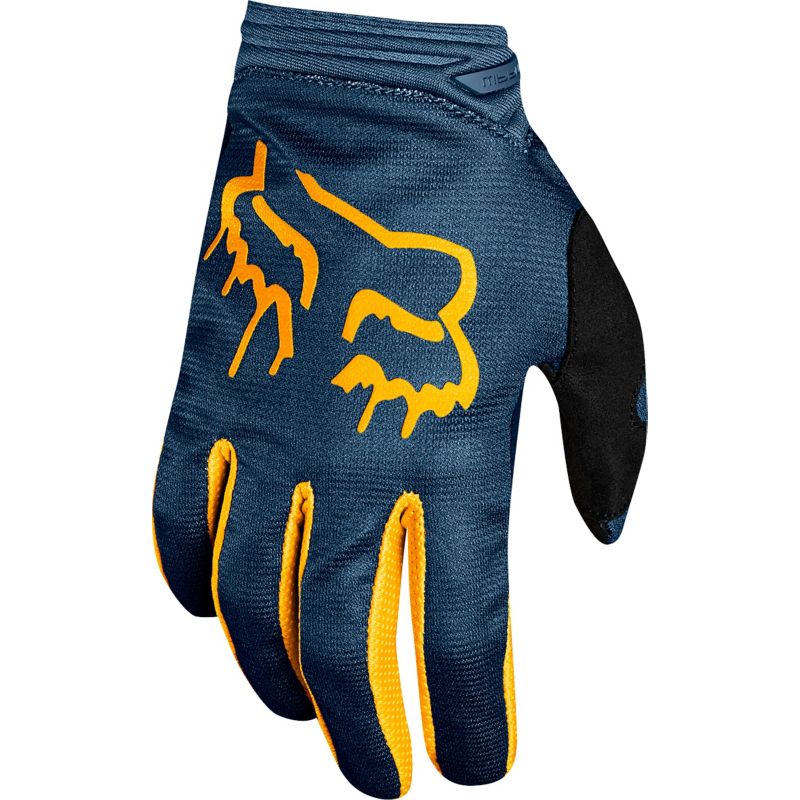 YTH GIRLS DIRTPAW MATA GLOVE [NVY/YLW] XS | Fox Racing - Belgi&euml