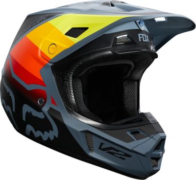 V2 MURC HELMET, ECE [BLU STL] S | Fox Racing - España