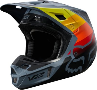 V2 MURC HELMET, ECE [BLU STL] S | Fox Racing - España