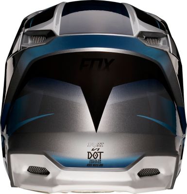 YTH V1 MOTIF HELMET [BLU/GRY] S | Fox Racing - Belgi&euml