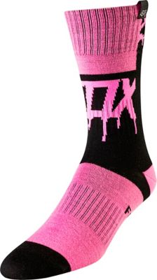 YTH GIRLS MATA DRIP MX SOCK [BLK/PNK] S